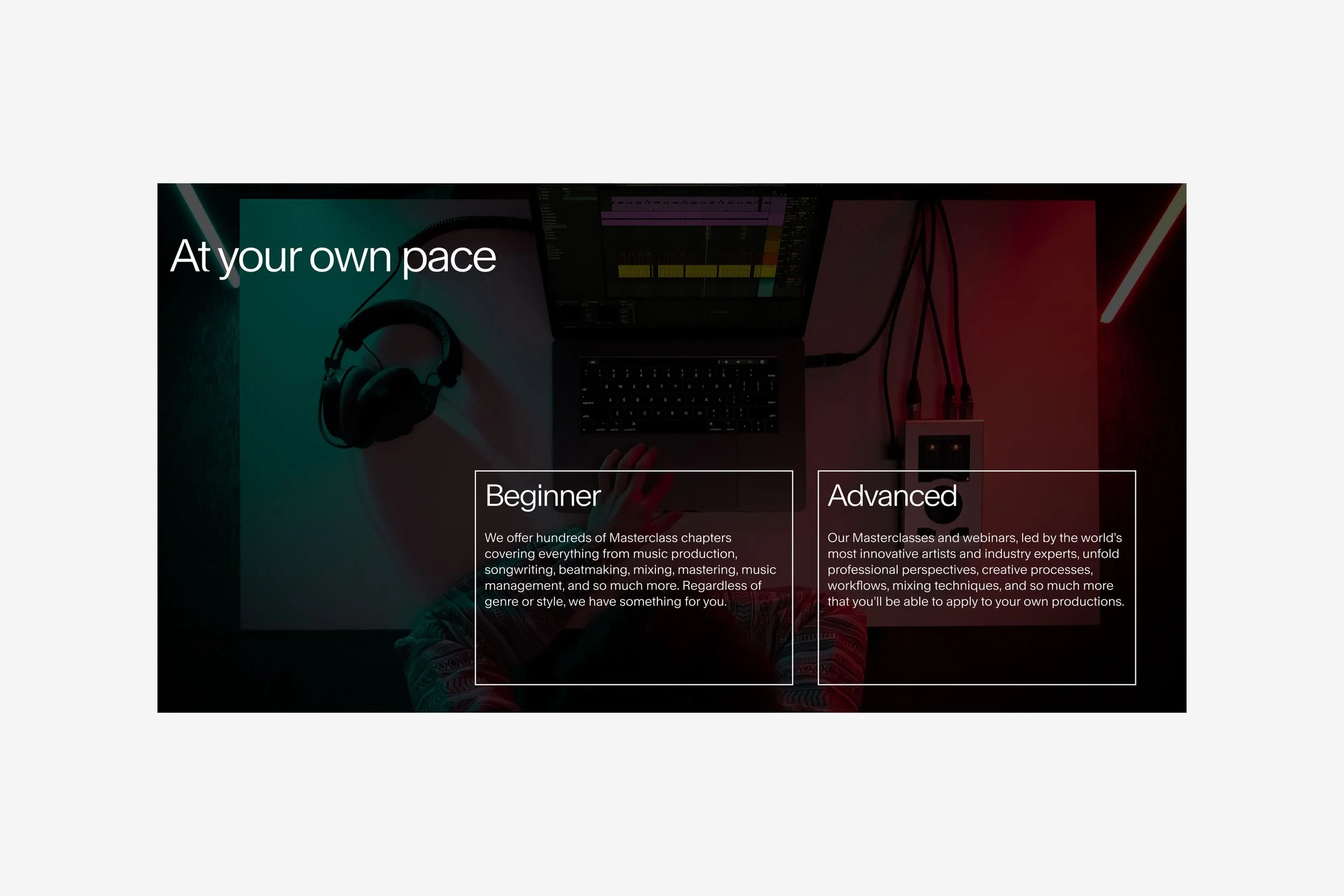 Target audience screenshot 1