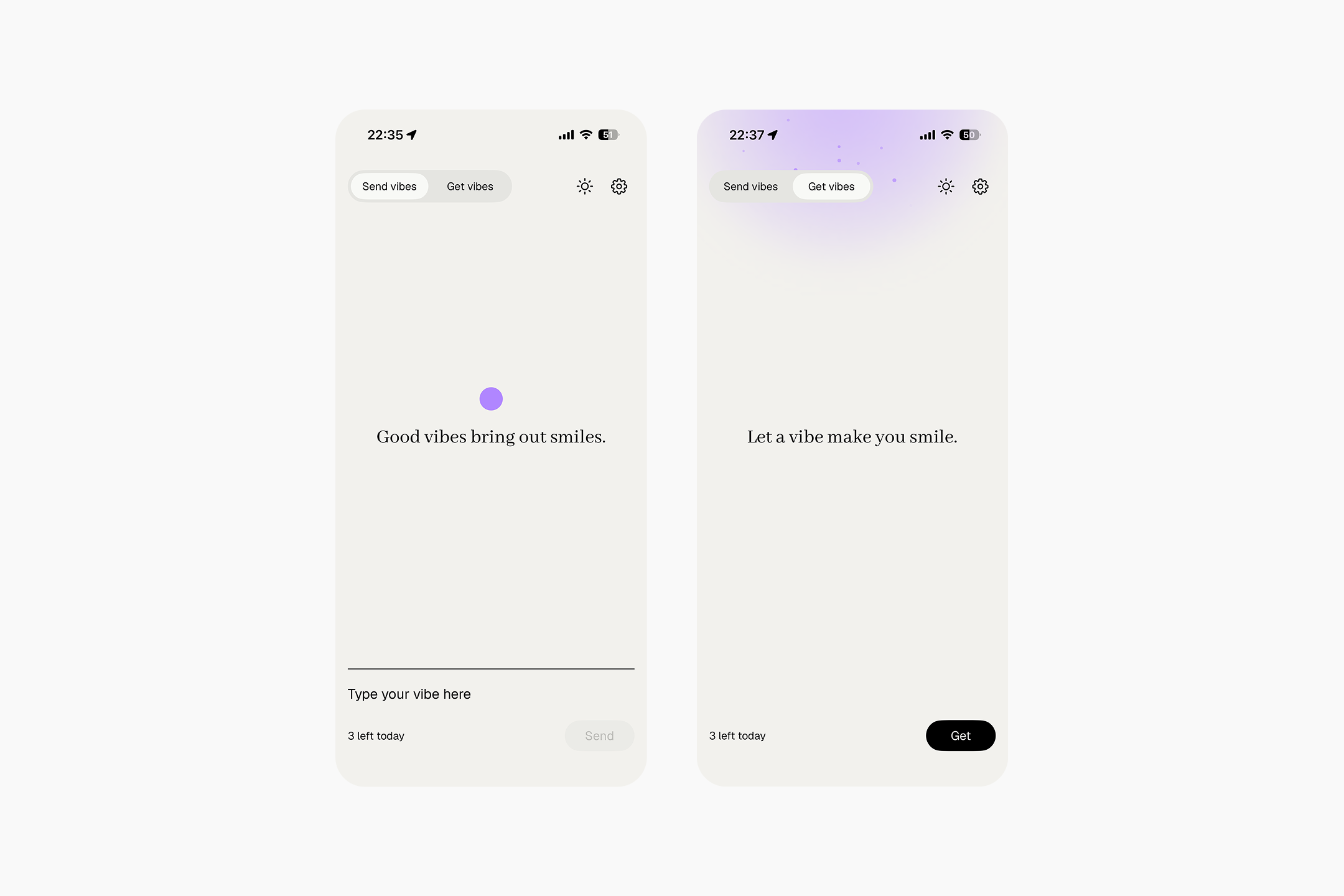 Look and feel screenshot 1
